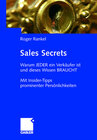 Buchcover Sales Secrets