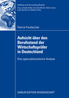 Buchcover Aufsicht über den Berufsstand der Wirtschaftsprüfer in Deutschland