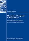 Buchcover Management komplexer IT-Architekturen
