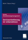 Buchcover Serviceorientierung im Unternehmen