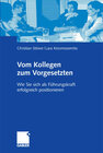 Buchcover Vom Kollegen zum Vorgesetzten