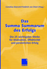 Buchcover Das Summa Summarum des Erfolgs