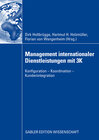 Buchcover Management internationaler Dienstleistungen mit 3K