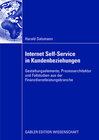 Buchcover Internet Self-Service in Kundenbeziehungen