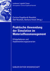 Buchcover Praktische Anwendung der Simulation im Materialflussmanagement