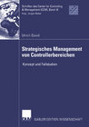 Buchcover Strategisches Management von Controllerbereichen