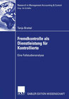 Buchcover Fremdkontrolle als Dienstleistung für Kontrollierte