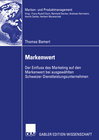 Buchcover Markenwert