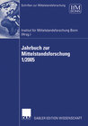 Buchcover Jahrbuch zur Mittelstandsforschung 1/2005