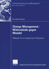 Buchcover Change Management - Widerstände gegen Wandel