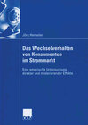 Buchcover Das Wechselverhalten von Konsumenten im Strommarkt