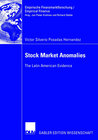 Buchcover Stock Market Anomalies