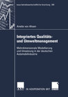 Buchcover Integriertes Qualitäts- und Umweltmanagement