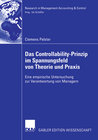 Buchcover Das Controllability-Prinzip im Spannungsfeld von Theorie und Praxis