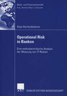 Buchcover Operational Risk in Banken