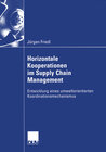 Buchcover Horizontale Kooperationen im Supply Chain Management