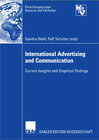 Buchcover International Advertising and Communication