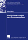 Buchcover Strategische Planung im Beschwerdemanagement