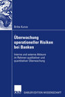 Buchcover Überwachung operationeller Risiken bei Banken