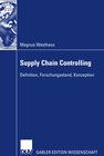Buchcover Supply Chain Controlling