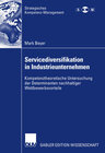 Buchcover Servicediversifikation in Industrieunternehmen