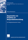 Buchcover Organisation von Projekten der Neuproduktentwicklung