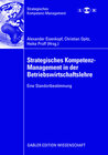 Buchcover Strategisches Kompetenz-Management in der Betriebswirtschaftslehre