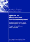 Buchcover Spektrum des Produktions- und Innovationsmanagements