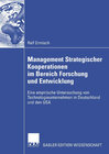 Buchcover Management Strategischer Kooperationen im Bereich Forschung und Entwicklung
