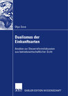 Buchcover Dualismus der Einkunftsarten