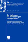 Buchcover Die Performance von Privatisierungen am Kapitalmarkt