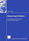 Buchcover Outsourcing bei Banken