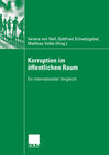 Buchcover Korruption im öffentlichen Raum