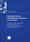 Buchcover Standards für das Gesundheitsmanagement in der Praxis
