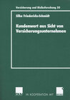 Buchcover Kundenwert aus Sicht von Versicherungsunternehmen