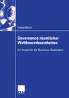Buchcover Governance räumlicher Wettbewerbseinheiten
