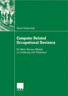 Buchcover Computer Related Occupational Deviance