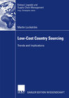 Buchcover Low-Cost Country Sourcing