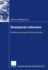 Buchcover Strategische Liefernetze