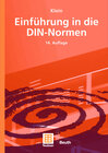 Buchcover Einführung in die DIN-Normen