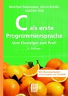 Buchcover C als erste Programmiersprache