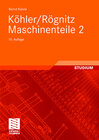 Buchcover Köhler/Rögnitz Maschinenteile 2