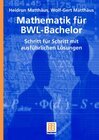 Buchcover Mathematik für BWL-Bachelor