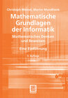 Buchcover Mathematische Grundlagen der Informatik