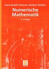 Buchcover Numerische Mathematik