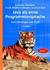 Buchcover Java als erste Programmiersprache