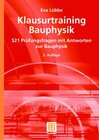 Buchcover Klausurtraining Bauphysik