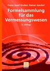 Buchcover Formelsammlung für das Vermessungswesen