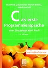 Buchcover C als erste Programmiersprache