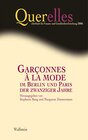 Buchcover Garçonnes à la mode im Berlin und Paris der zwanziger Jahre